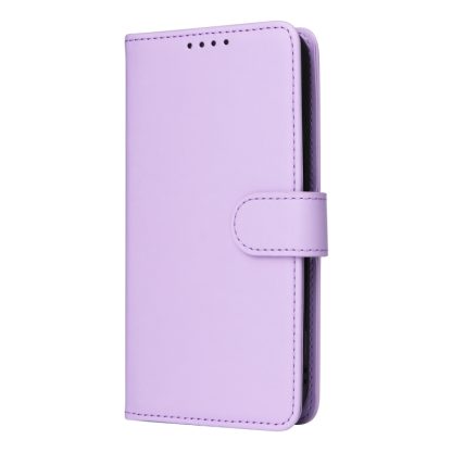 For iPhone 13 Pro Max BETOPNICE BN-005 2 in 1 Detachable Imitate Genuine Leather Phone Case(Light Purple) - Image 2