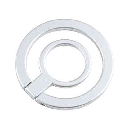 Magnetic Metal Phone Ring Holder(Silver) - Image 2