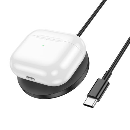 hoco CW50 Fast 3 in 1 MagSafe Magnetic Wireless Fast Charger(Black) - Image 3