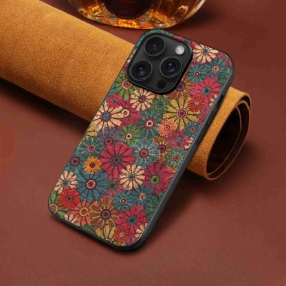 For iPhone 14 Four Seasons Flower Language Series TPU Phone Case(Spring Green) - Image 2