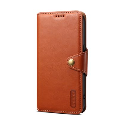 For iPhone 13 Pro Denior Cowhide Texture Wallet Style Leather Phone Case(Brown) - Image 2