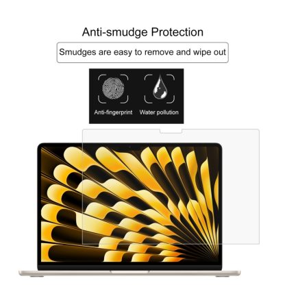 For Macbook Air 13 2024 2pcs 0.26mm 9H Surface Hardness Explosion-proof Tempered Glass Film - Image 4