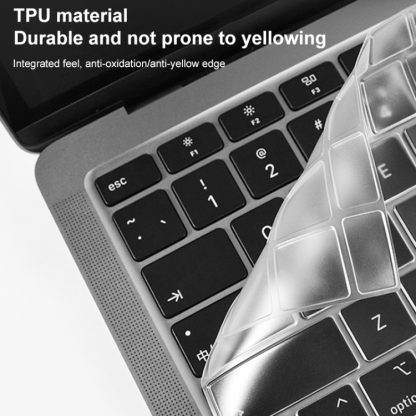 For MacBook Pro 16.2 inch 2021 ZGA Contact Invisible TPU Keyboard Protective Film - Image 2