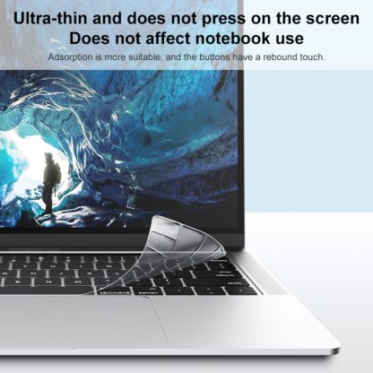 For MacBook Pro 16.2 inch 2021 ZGA Contact Invisible TPU Keyboard Protective Film - Image 3