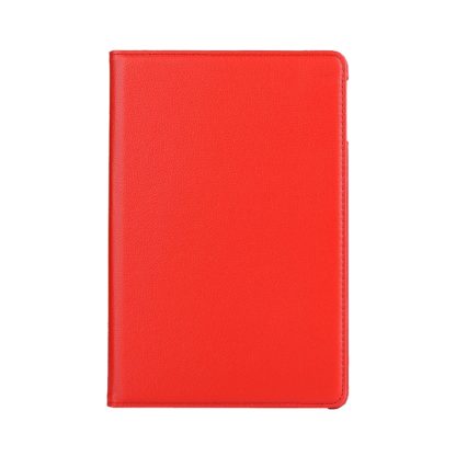 Litchi Texture Horizontal Flip 360 Degrees Rotation Leather Case for iPad Mini 2019, with Holder & Sleep / Wake-up Function (Red) - Image 2