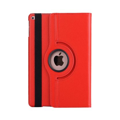 Litchi Texture Horizontal Flip 360 Degrees Rotation Leather Case for iPad Mini 2019, with Holder & Sleep / Wake-up Function (Red) - Image 3