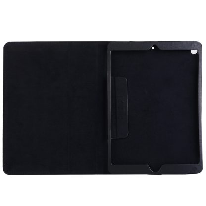 For iPad Pro 10.5 inch Litchi Texture 2-fold Horizontal Flip Leather Case with Holder(Black) - Image 4