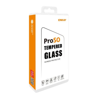 For iPhone 14 5pcs ENKAY 28 Degree Anti-peeping Tempered Glass Film - Image 3