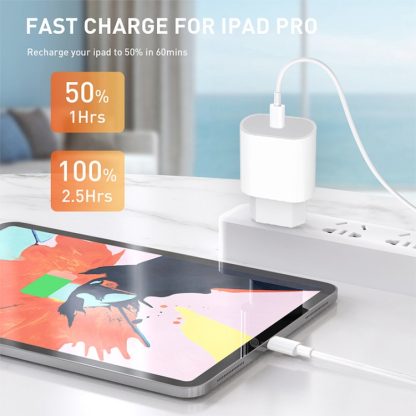 PD35W USB-C / Type-C Port Charger for iPhone / iPad Series, EU Plug - Image 3