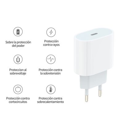 PD35W USB-C / Type-C Port Charger for iPhone / iPad Series, EU Plug - Image 4