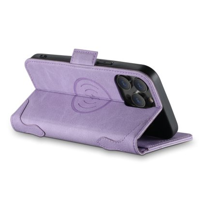 For iPhone 14 Pro Max SUTENI J07 Multifunctional Horizontal Flip Magsafe Leather Phone Case(Purple) - Image 4