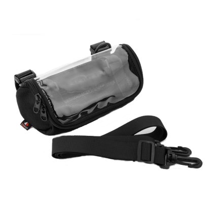 For JBL FLIP5/6/7 Speaker Bicycle Front Bag Outdoor Riding Audio Messenger Shoulder Bag(Black)