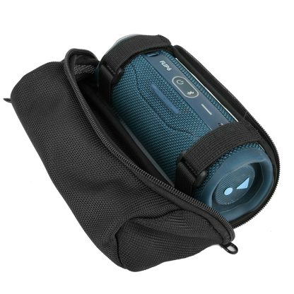 For JBL FLIP5/6/7 Speaker Bicycle Front Bag Outdoor Riding Audio Messenger Shoulder Bag(Black) - Image 2