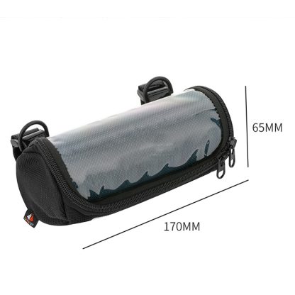 For JBL FLIP5/6/7 Speaker Bicycle Front Bag Outdoor Riding Audio Messenger Shoulder Bag(Black) - Image 3