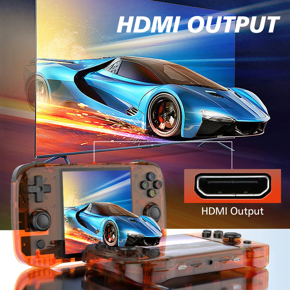 R46S Handheld Game Console 4Inch IPS Screen WIFI Bluetooth Open Source System 4000mAh Battery Portable Player TV Video Game Toy - Image 3