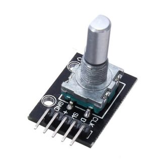 20Pcs KY-040 Module d'encodeur de decodeur rotatif Geekcreit pour Arduino - produits qui fonctionnent avec les cartes officielles Arduino