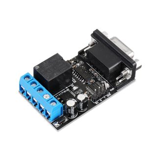 10pcs DC 12V RS232 Module de commutateur de relais de retard de port serie PC COM DB9 ARM MCU UART Remote Control Board