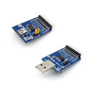 Wavesharee FT245 FT245RL USB vers module FIFO Carte de developpement de communication Interface Mini / Type-A - Mini