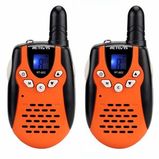 2pcs Retevis RT602 22 canaux 462-467 MHz enfants Mini poche talkie walkie talkie walkie avec chargeur - Prise americaine
