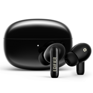 Edifier TWS330NB TWS bluetooth 5.0 ecouteur double Active ecouteur antibruit AAC HiFi stereo HD AI appel telephonique ecouteurs e charge rapide casque - Noir