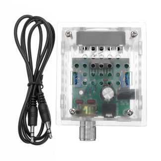 DC 9V e 15V TDA7297 amplificateur e double canal silencieux 15W haute fidelite amplificateur avec Shell et ventilateur