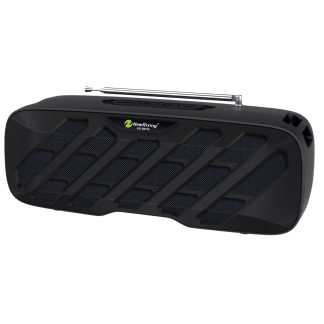 NewRixing NR-B9FM bluetooth 5.0 subwoofer Support exterieur main libre Radio FM carte TF HD haut-parleur Portable stereo basse - Noir