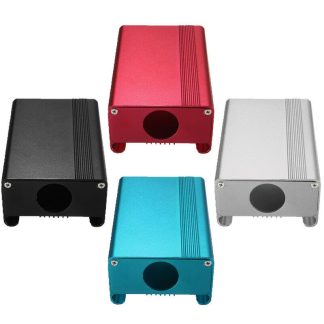 1pc 4 couleurs en alliage d'aluminium de etui de protection avec ventilateur de refroidissement pour pour Raspberry Pi modele 2 b / b + - Bleu