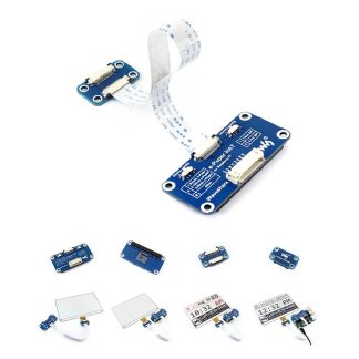 Interface SPI de la carte de pilote d'ecran d'affichage e encre electronique Waveshare compatible avec la 3e generation B / Zero / Zero