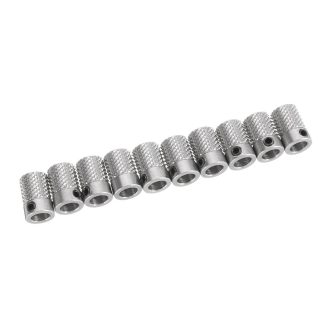 10pcs um2 en acier inoxydable alimentation moletee engrenage d'entraenement d'extrudeuse pour 3D imprimante partie