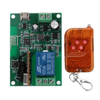 Module de relais e distance WiFi 433Mhz LC-EWL-1R-D80RF Telecommande mobile APP