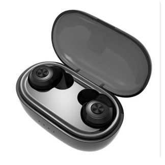 TG903 TWS ecouteurs bluetooth bluetooth 5.0 ecouteurs de sport sans fil contrele tactile intelligent HD casques de son stereo - Noir