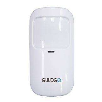 GUUDGO sans fil immunite aux animaux PIR capteur de mouvement detection de mouvement capteur infrarouge du corps humain 433 MHz pour systeme d'alarme