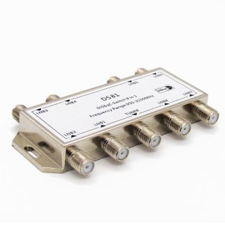 DS-81 8 en 1 Signal Satellite TV Commutateur DiSEqC Recepteur LNB Multicommutateur