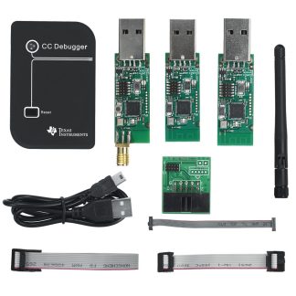 CC2531 emulateur CC-debogueur programmeur USB CC2540 CC2531 renifleur avec antenne ceble de telechargement de connecteur de Module Bluetooth - cc2531