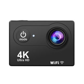 Ultra HD 4K @ 60fps EIS Anti-shake Action Sport Camera 170e Lens 5G WiFi 30m etanche avec telecommande Ensemble complet d'accessoires pour Vlog Youtube Travel - une