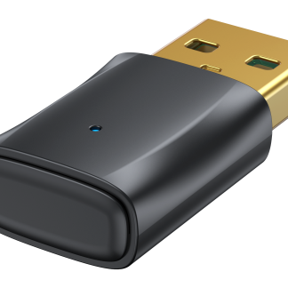 Bakeey B12 Adaptateurs Bluetooth 5.0 sans fil USB Ordinateur Dongles Audio Recepteur Adaptateur PC Recepteur Bluetooth emetteur - Noir