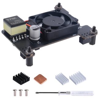 Carte HAT Power-Over-Ethernet avec isolation pour Raspberry Pi 4B/3 B Plus