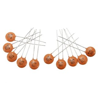 1500pcs 30 Valeurs 50V 2PF-0.1UF Condensateur en ceramique Ensemble Assorti Composant electronique Assortiment Set 50pcs Chaque Valeur