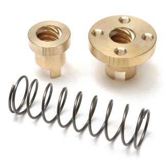 5pcs Geekcreite T8 ecrou anti-retournement e ressort pour vis e tete filetee acmee de 8 mm