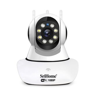 Sricam SP029 FHD 2MP Wifi camera IP maison intelligente AI suivi automatique camera de videosurveillance couleur Vision nocturne moniteur bebe - Prise UE