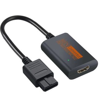 Adaptateur de convertisseur compatible Bitfunx HDMI pour NGC/SNES/N64/SFC pour Nintendo 64 pour ceble numerique complet Plug And Play GameCube