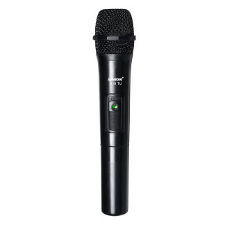 Karaoke de systeme de micro tenu dans la main professionnel de microphone sans fil UHF avec le recepteur