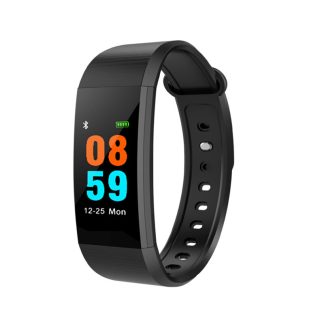 KLOAD I9 0.96in ecran couleur IP68 etanche montre intelligente spO2 moniteur Fitness Tracker Bracelet de sport - Violet