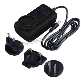 Adaptateur d'alimentation de voyage Geeekpi 110V-240V e DC 5V4A avec prise EU / UK / US pour Raspberry Pi 3B +