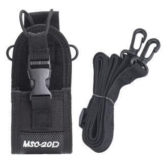 2 pieces MSC-20D Nylon etui de transport pour BaoFeng UV-5R UV-5RA UV-5RB UV-5RC/5RE UV-B6 BF-888S TYT talkie-walkie - 2PCS