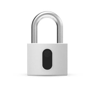 Smart en alliage d'aluminium antivol bluetooth verrouillage APP telephone portable deverrouillage etanche velo serrure - Argente