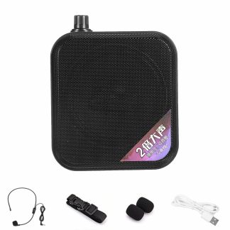 Casque micro filaire bluetooth 5.0 Haut-parleur micro filaire USB - Blanc