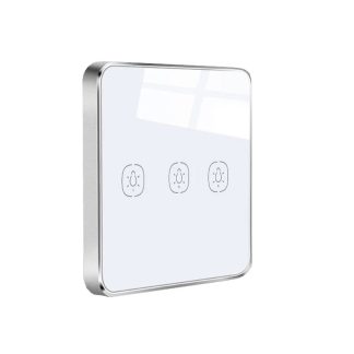 Bakeey Tuya ZigBee interrupteur intelligent interrupteur tactile mural APP synchronisation Wifi interrupteur telecommande interrupteur domestique - 1 voie