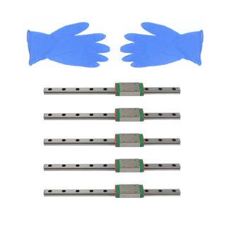 VORON V0 5 pieces 150mm Hiwin/Guide lineaire nominal MGN7 avec curseur bricolage ensemble pour imprimante 3D VORON - une