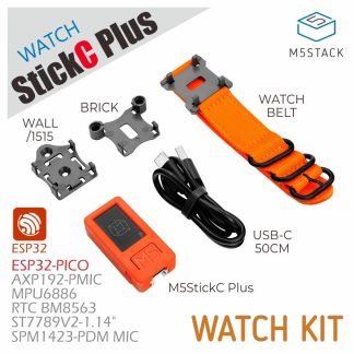 M5Stacke M5StickC PLUS Montre ESP32-PICO Mini Kit de carte de developpement IoT Bluetooth et WiFi ESP32 Contreleur IoT e ecran plus grand